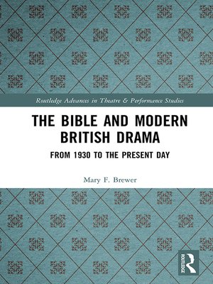 cover image of The Bible and Modern British Drama